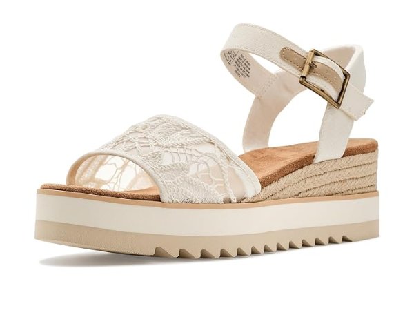 Womens Diana Natural Wedge Sandal