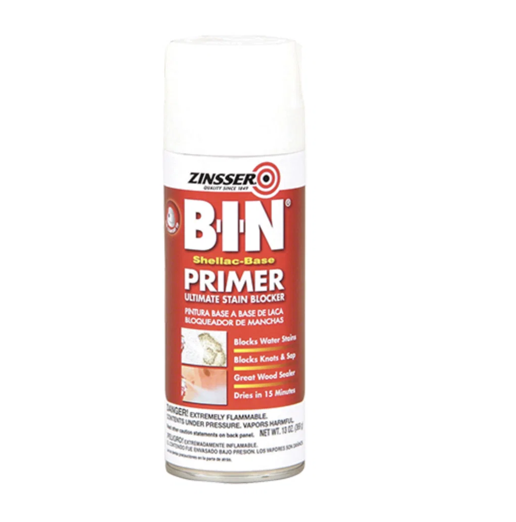Primer/Sealer Stain Killer, White, Solvent, 13 oz