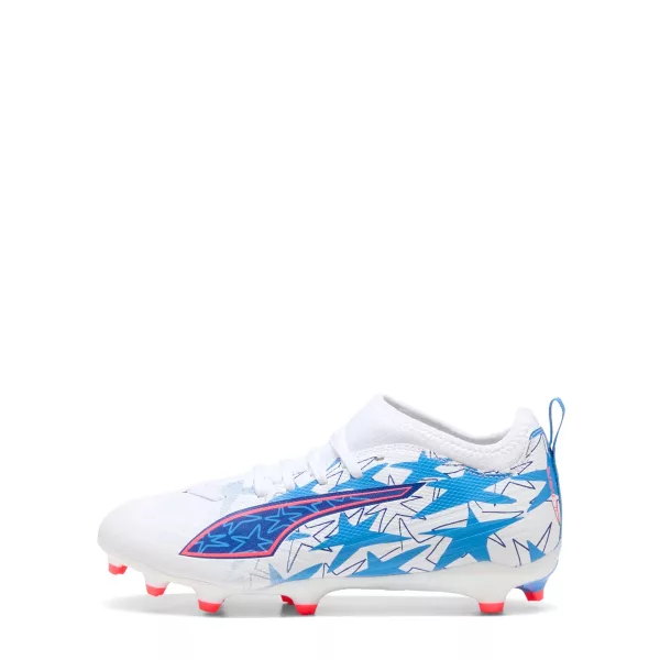 PUMA Kids Ultra 6 Match KIDSUPER x Christian Pulisic FG/AG White/Blue