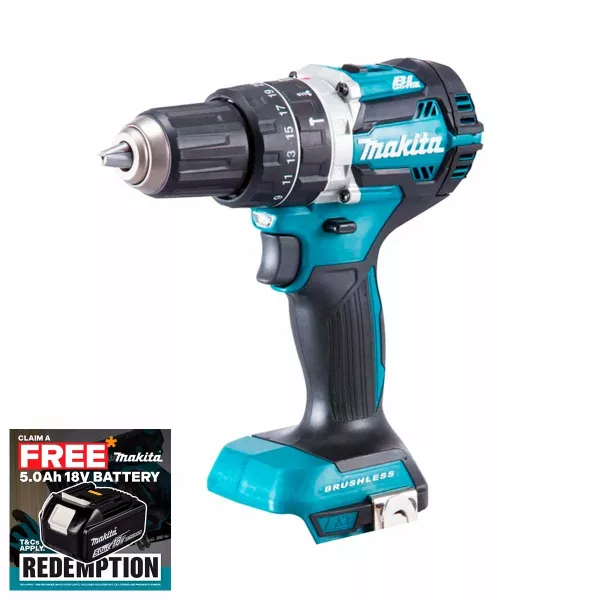 Makita DHP484Z 18V Li-Ion LXT Brushless Cordless Combi Drill - Bare