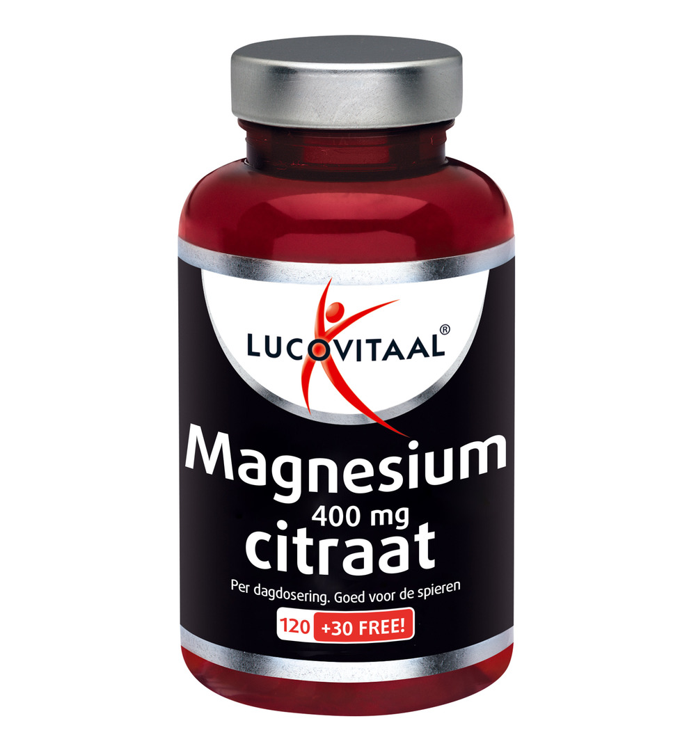 Lucovitaal Magnesium 400 MG Citrate Tablets 150 pieces