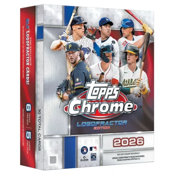 2026 Topps Chrome Logofractor Edition Baseball Hobby Box