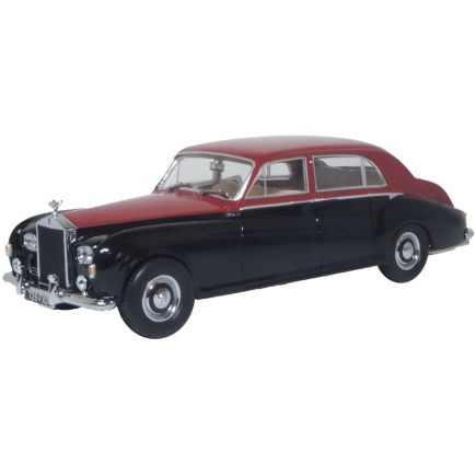 Oxford Diecast Rolls Royce Phantom V James Young Claret/Black 1:43