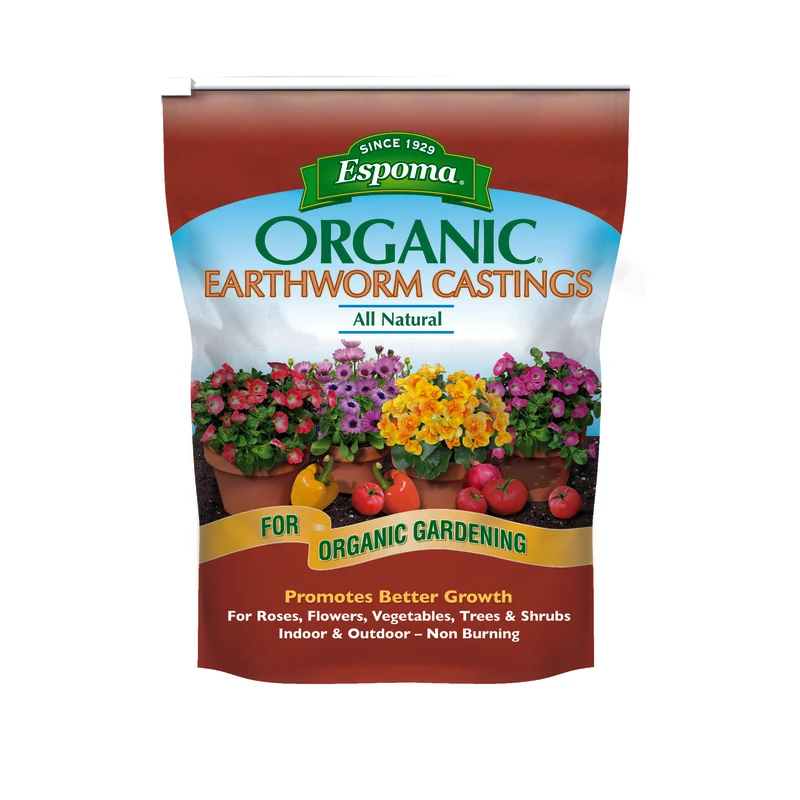 Earthworm Castings Organic Everything that Grows Fertilizer 4 qt