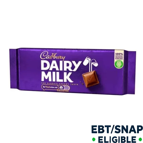 Cadbury Dairy Milk Large Bar 180g