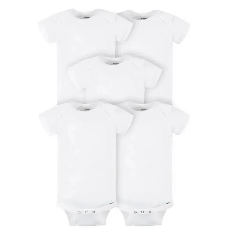 5-Pack Short Sleeve Onesies® Bodysuits