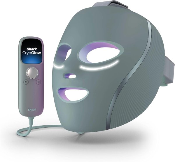 Shark CryoGlow Under-Eye Cooling & LED Anti-Ageing & Blemish Repair Mask FW312UKPL - Lilac Chill