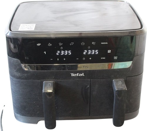 TEFAL Easy Fry EY901N40 8.3L Dual Air Fryer - Black