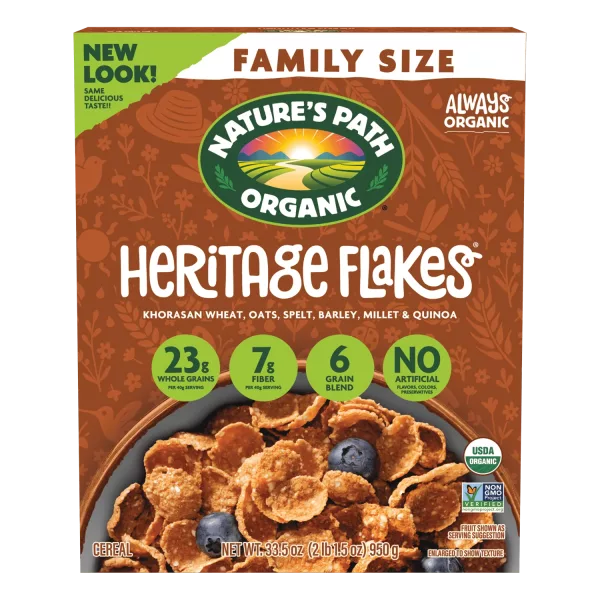 Nature's Path Organic Heritage Flakes® Cereal