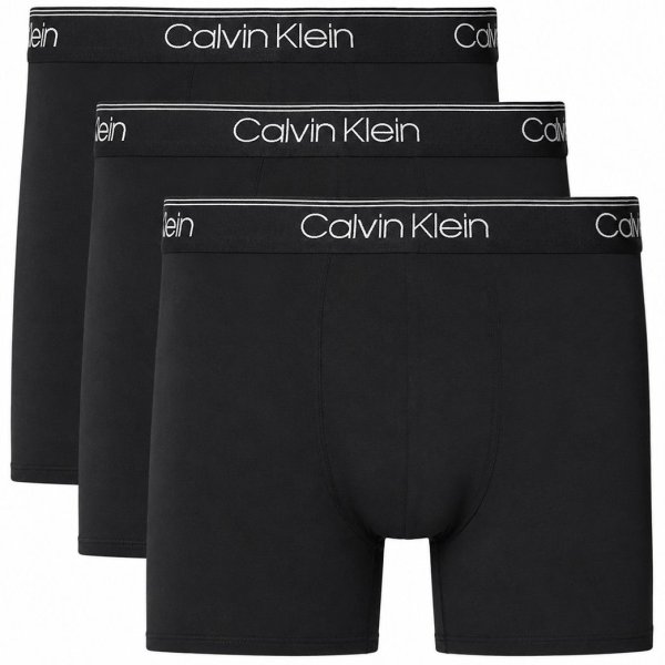 Calvin Klein 3-Pack Micro Stretch Boxer Brief Black