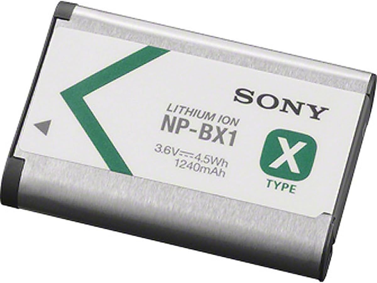 Sony NP-BX1 Rechargeable Lithium-Ion Battery Pack (3.6V, 1240mAh)