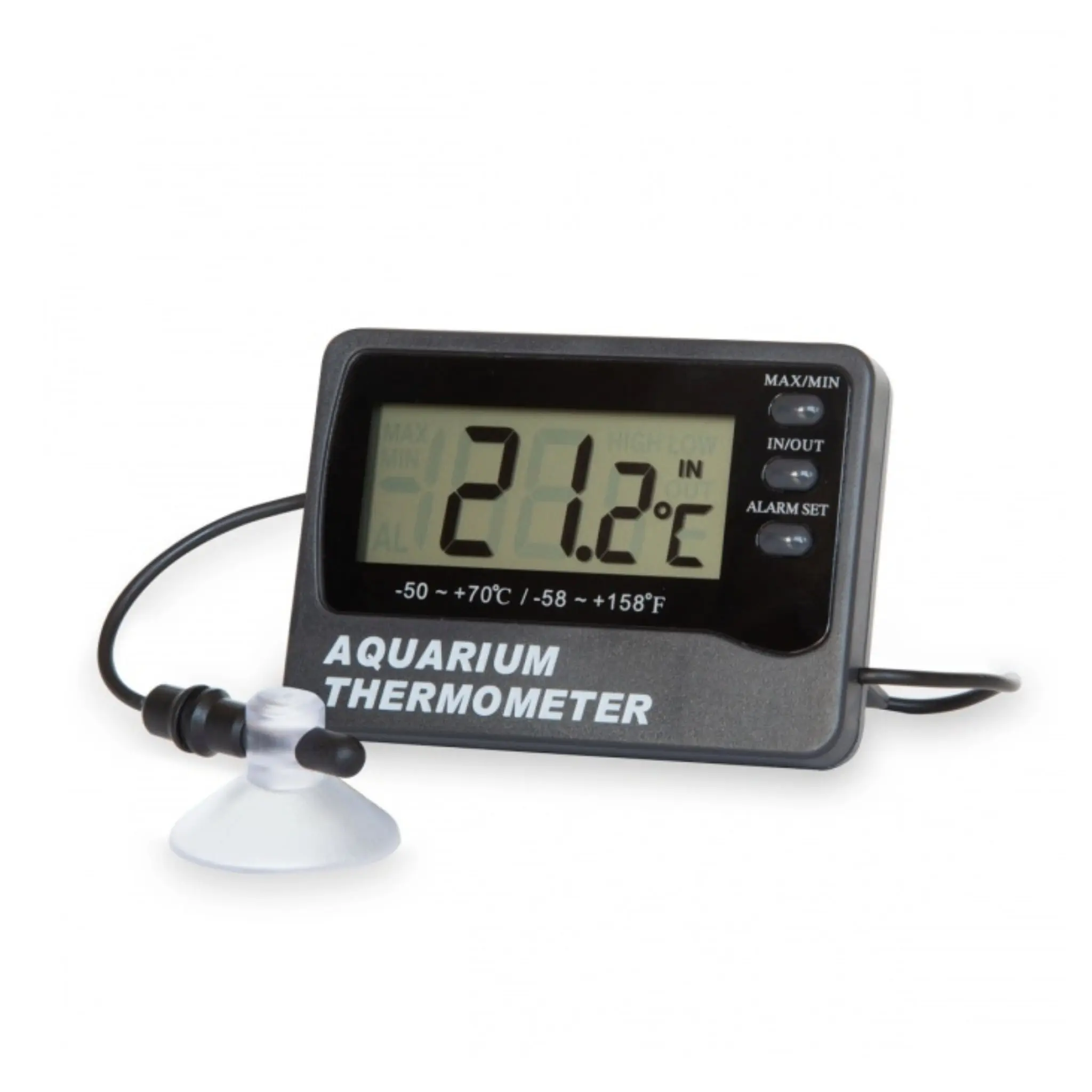 Digital Aquarium Thermometer | Dual Tank/Room Sensors