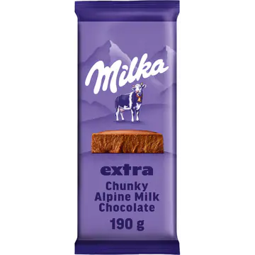 Milka Extra tablet Alpenmelk 190 gram