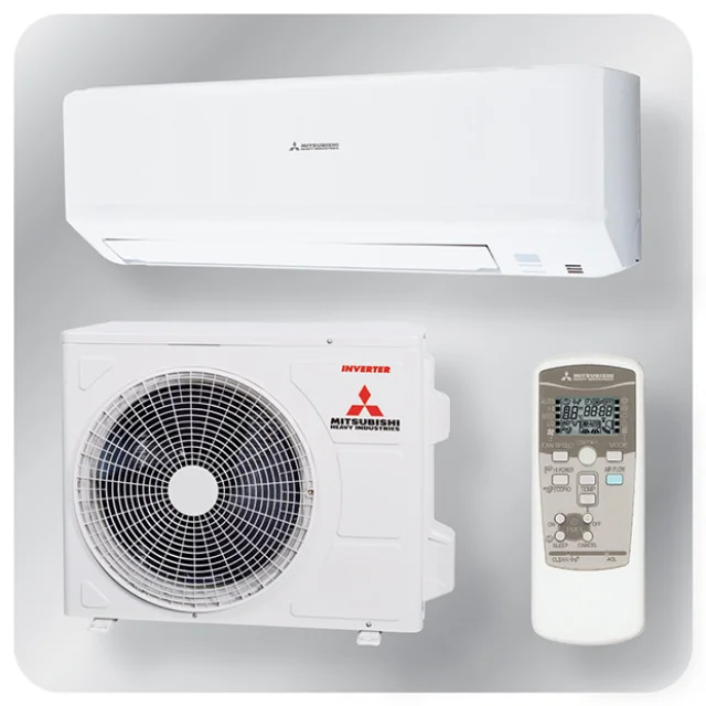 Mitsubishi Heavy Industries SRK25ZSP-W Wall Mounted 2.5kw Air Conditioning System