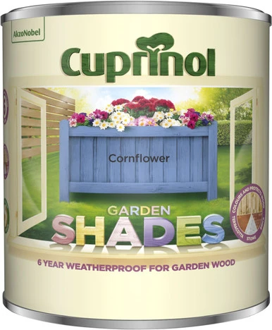 Cuprinol Garden Shades Matt Wood Treatment - Cornflower - 1L