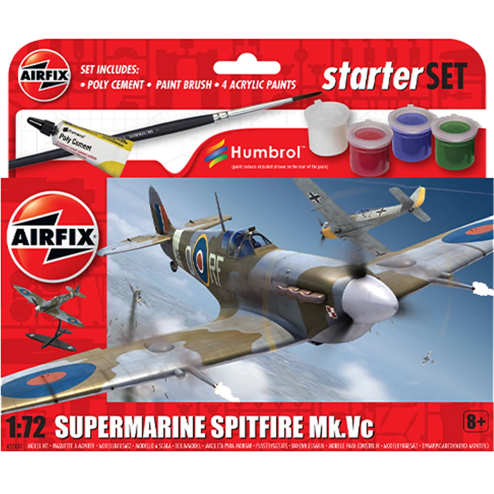 A55001 Starter Set - Supermarine Spitfire MkVc