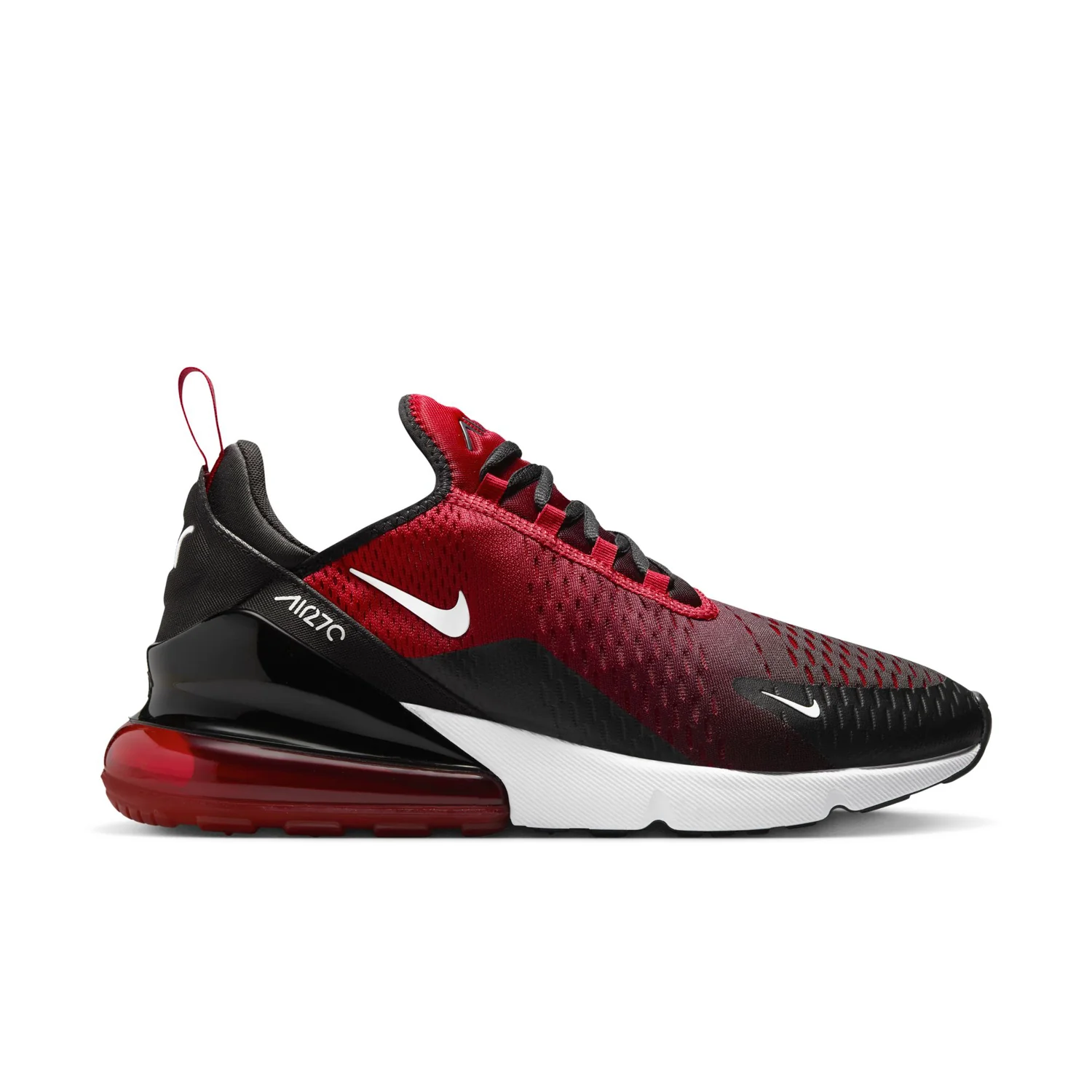 Men's Nike Air Max 270 Gym Red/White-Black (AH8050 602) - 11.5