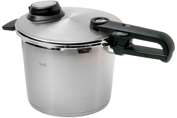 Fissler Vitavit Premium 622-412-06-070 snelkookpan 22 cm, 6,0L met stoominzet
