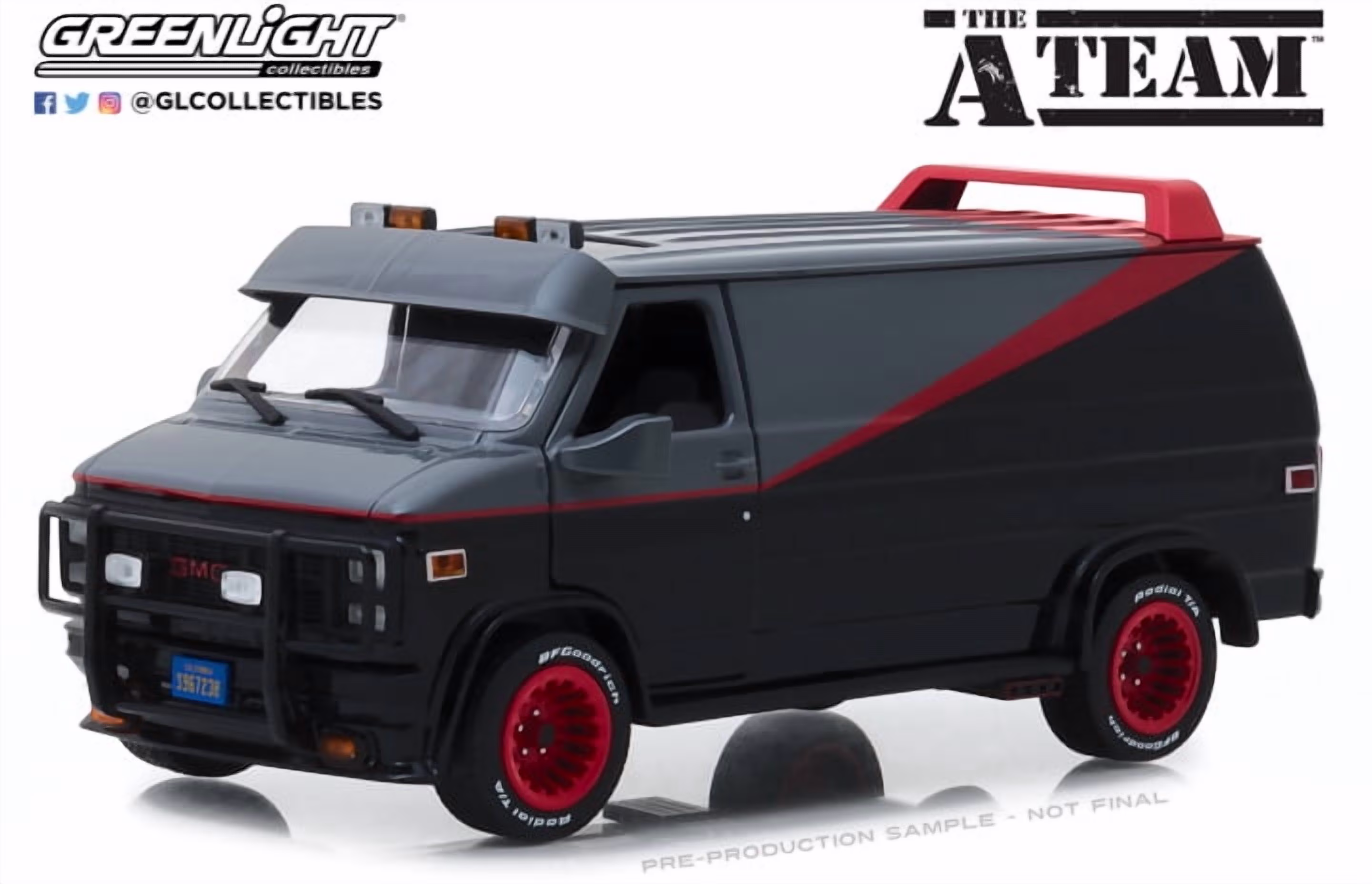 1983 GMC Vandura Van "The A-Team" (1983-1987) TV Series 1/24 Diecast Model Car by Greenlight
