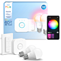 Essential starter kit: 2 slimme E27 lampen (806 lm) + dimmer switch