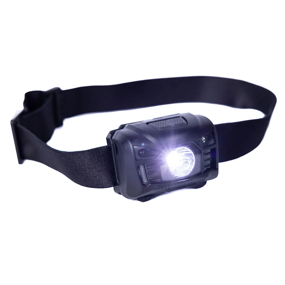 Rechargeable Headlamp with Motion-Sensor Activated Sensor by Ready Hour