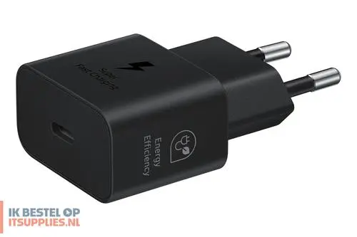 Samsung 25W USB-C Adapter - Zwart - EP-T2510NBEGEU