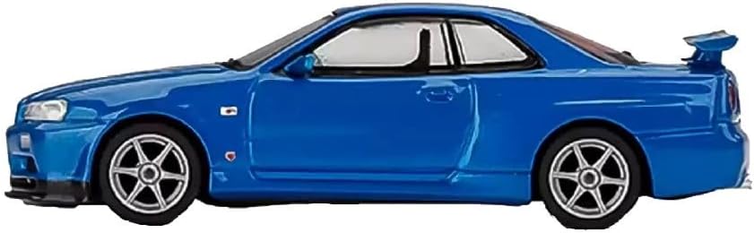 Mini GT Nissan Skyline GT-R R34 Bayside Blue MGT00759 1/64 759