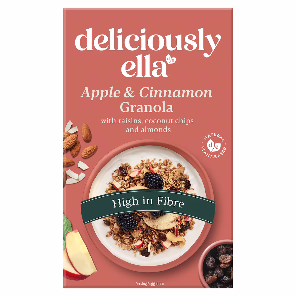 Deliciously Ella Gluten Free & Vegan Almond Apple & Raisin Granola