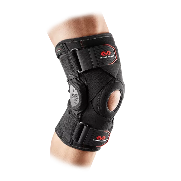 Knee Brace with Polycentric Hinges & Cross Straps