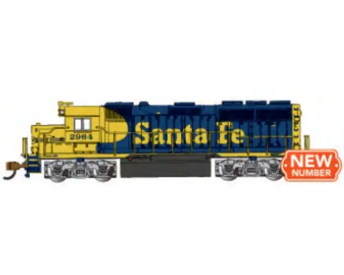 EMD GP40 - Santa Fe #2964 - Bachmann Trains 91903