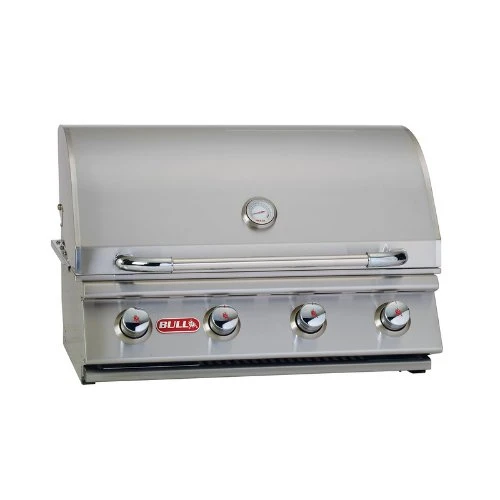 Bull Outlaw Stainless Steel 4 Burner Free Standing Gas BBQ Grill with Cart