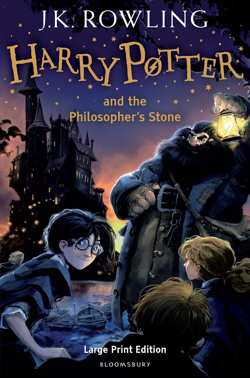 Harry Potter and the Philosopher's Stone: Large Print Edition