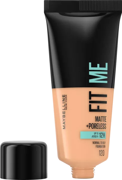 MAYBELLINE NEW YORK Foundation Fit Me Matte & Poreless 120 Classic Ivory, 30 ml