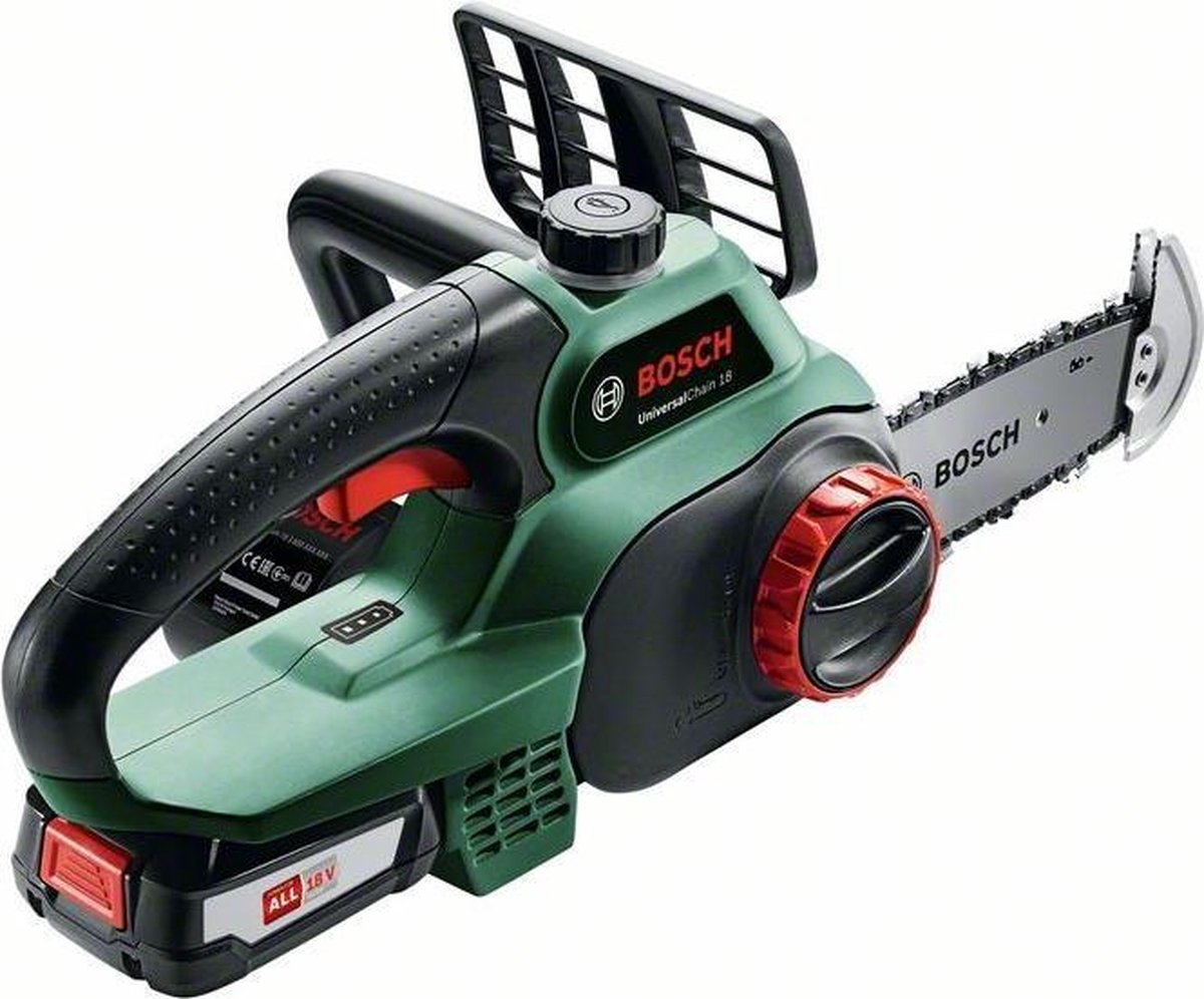 Bosch 18V UniversalChain chainsaw (Incl. 2.5Ah battery + charger)