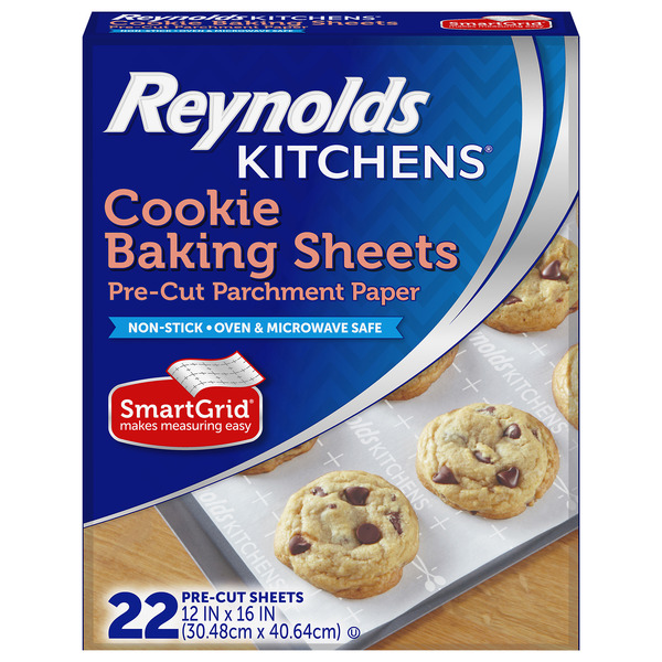 Reynolds Kitchens Parchment Baking Sheets, 25 Sheets (Pack of 4), 100 Total