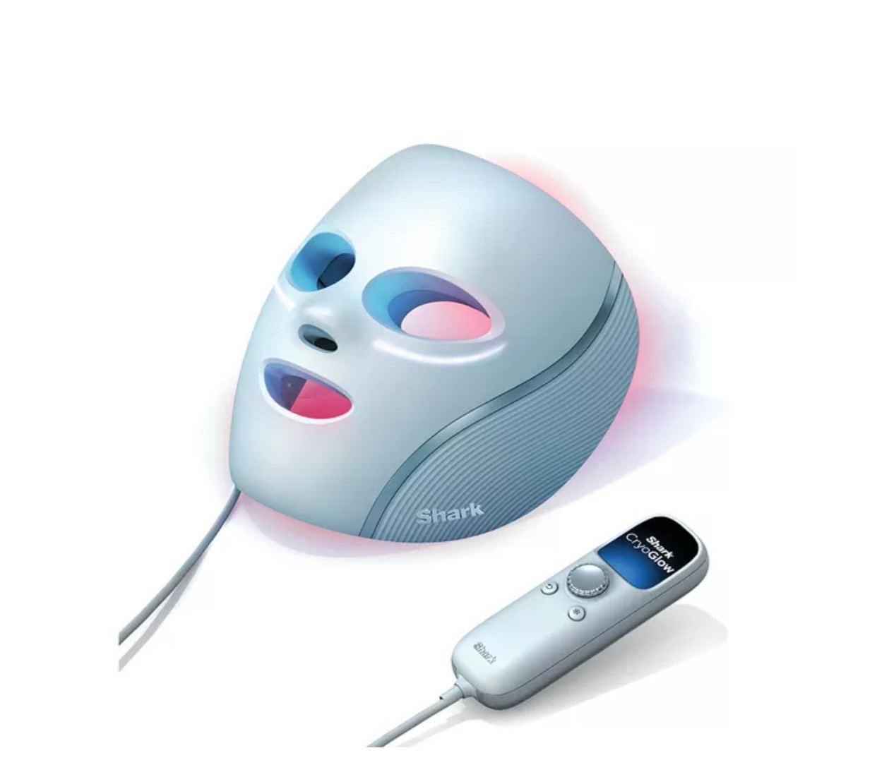 SHARK FW312UK CryoGlow Under-Eye Cooling LED Anti-Ageing & Blemish Repair Mask – Blue Frost