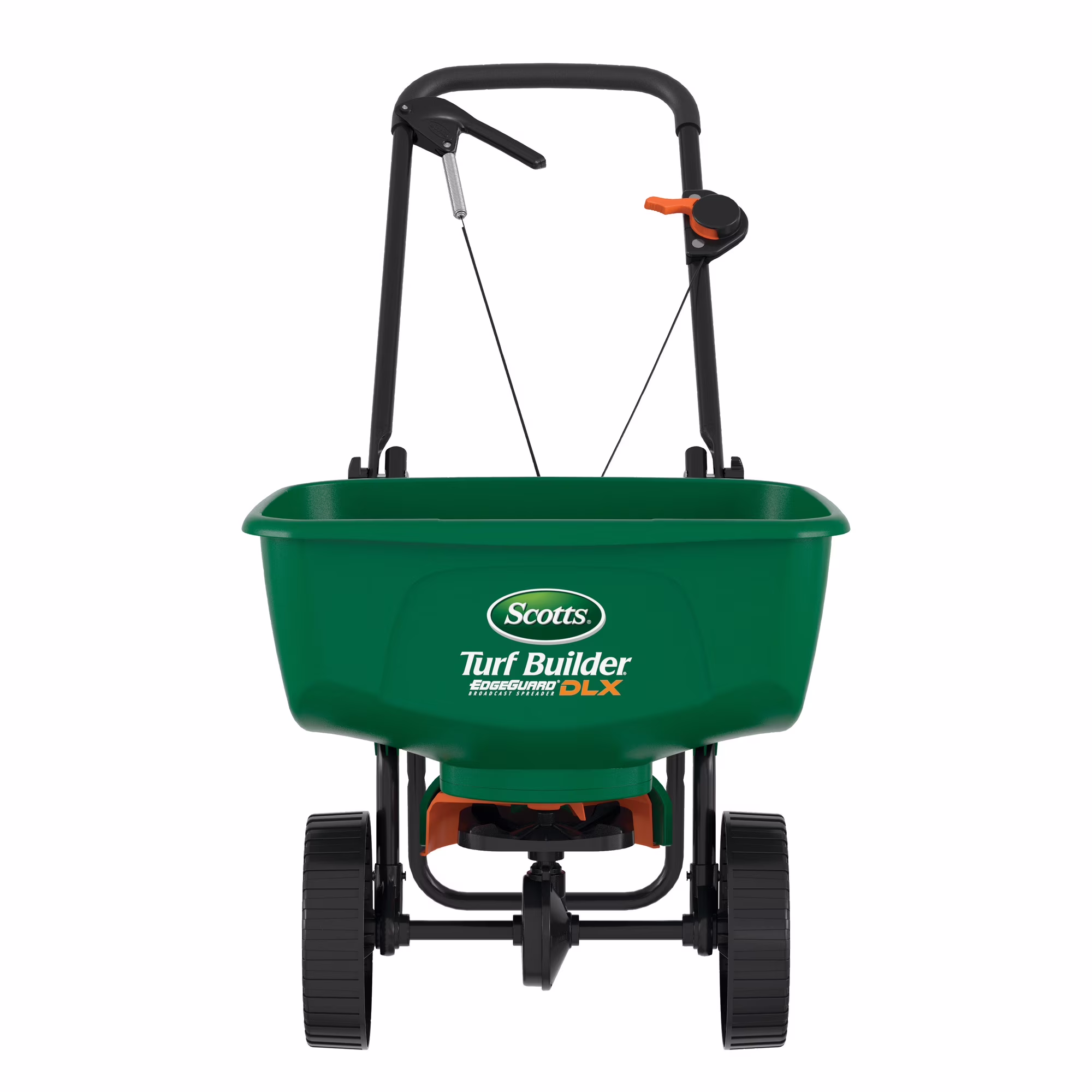 EdgeGuard DLX 5 ft. W Broadcast Push Spreader For Fertilizer/Ice Melt/Seed 60 lb