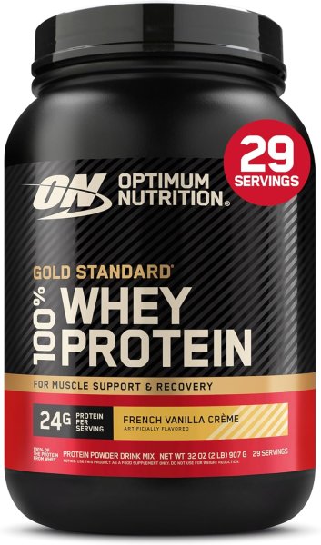 Gold Standard Whey French Vanilla Creme 2lb by Optimum Nutrition