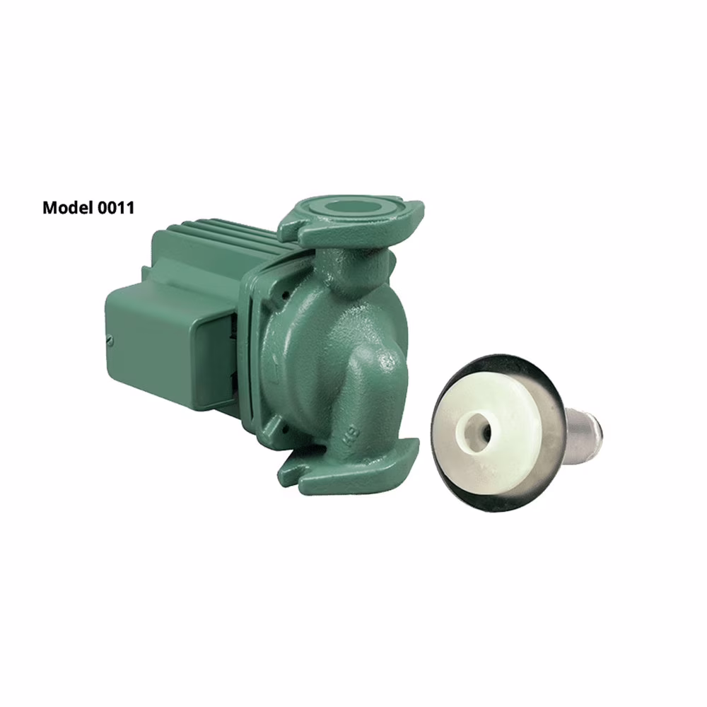 Taco Hydronic Circulating Pump, 1/8 hp, 115V, 1 Phase, Flange Connection