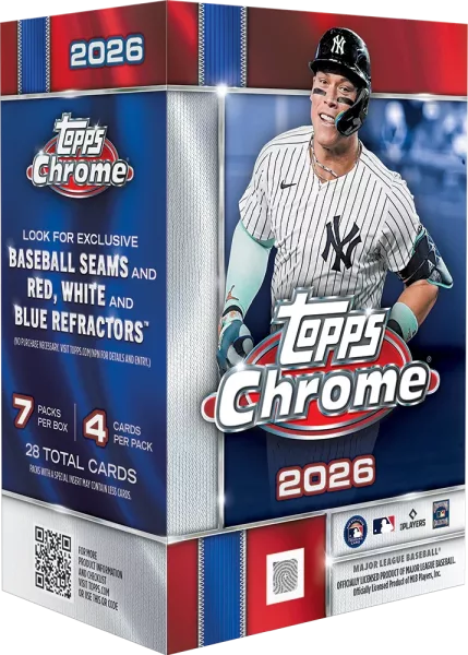 Baseball 2026 Topps Chrome Blaster Box