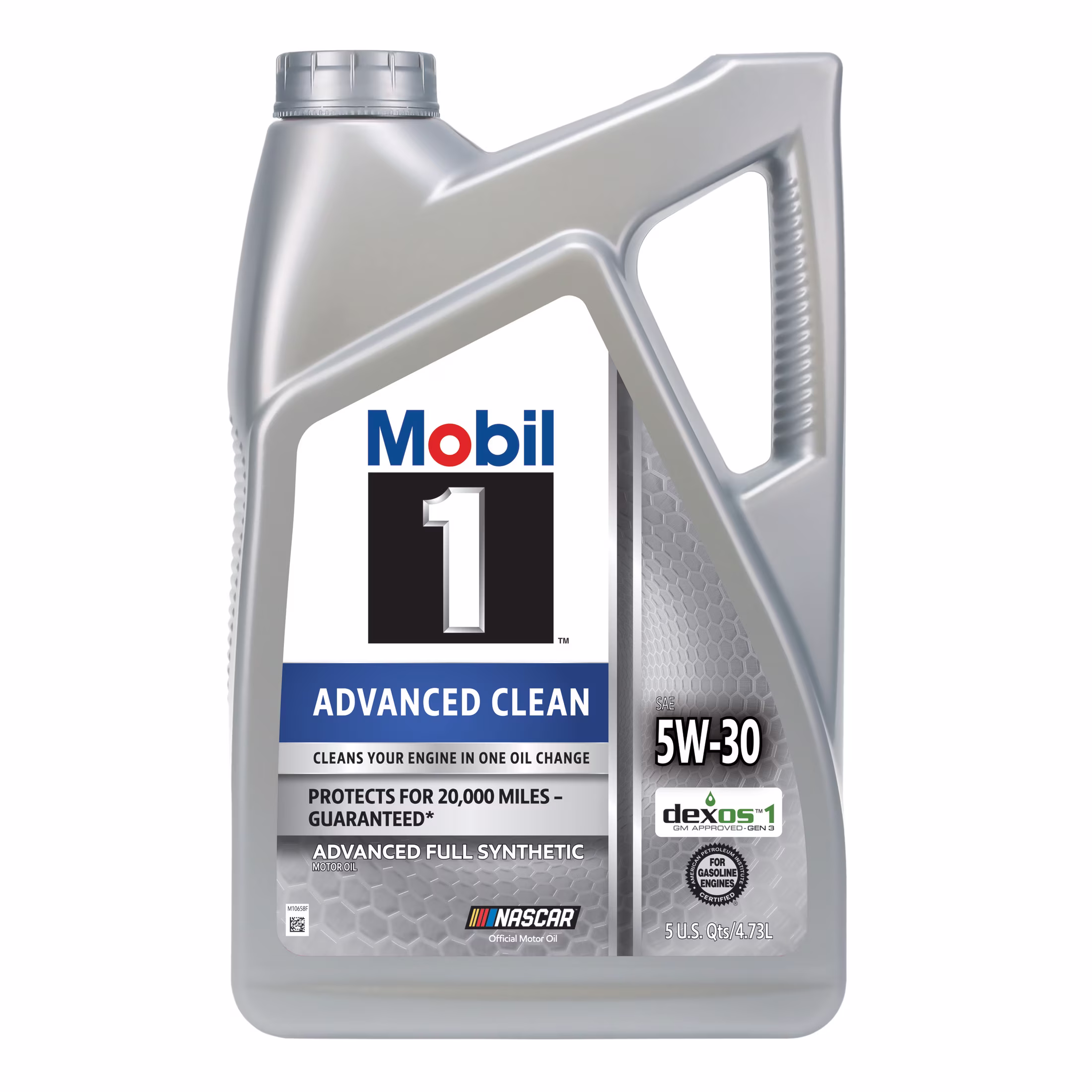 Mobil 1 Advanced Clean Full Synthetic Motor Oil 5W-30, 5 Quart