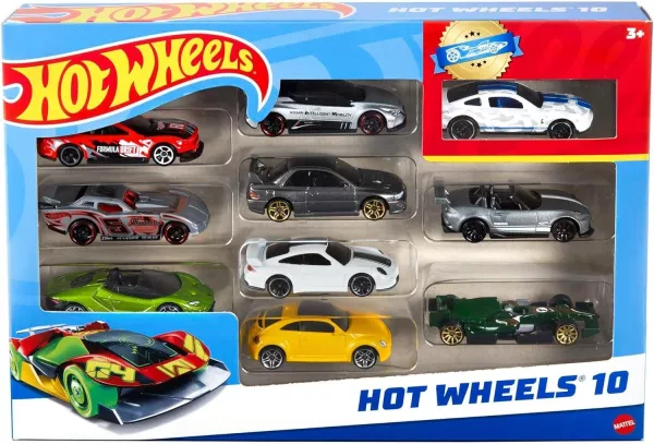 Hot Wheels 10 Car Giftpack