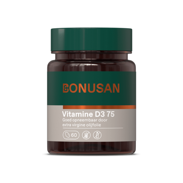 Vitamine D3 75 | 60 Softgels