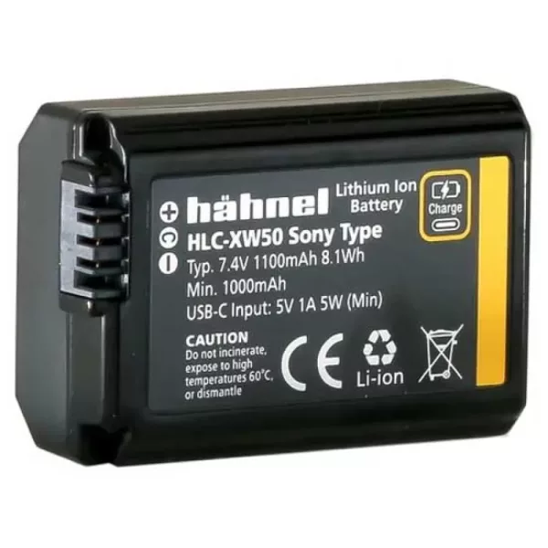 Hahnel HLC-XW50 Ultra - Sony NP-FW50 USB-C