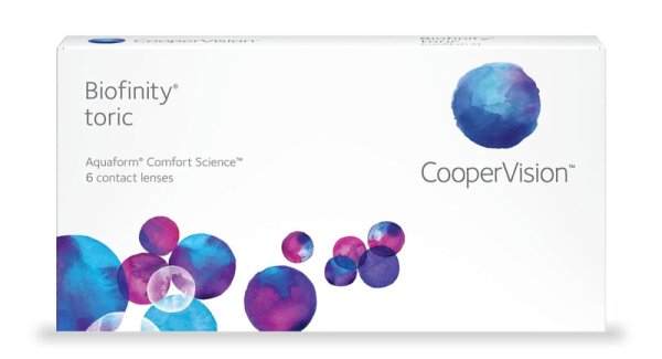 Biofinity Toric maandlenzen (6 stuks)