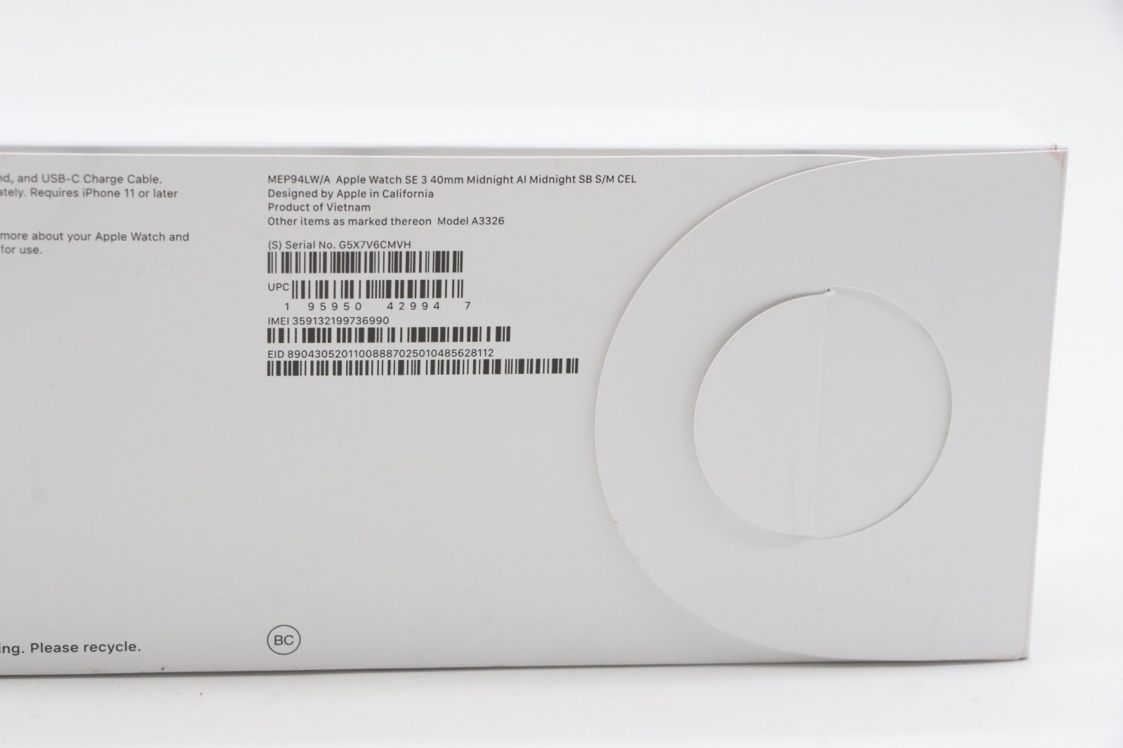 Apple Watch SE 3rd Generation