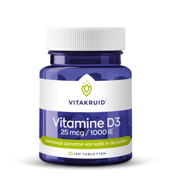 Vitakruid Vitamine D3 - 25 mcg / 1000 IE