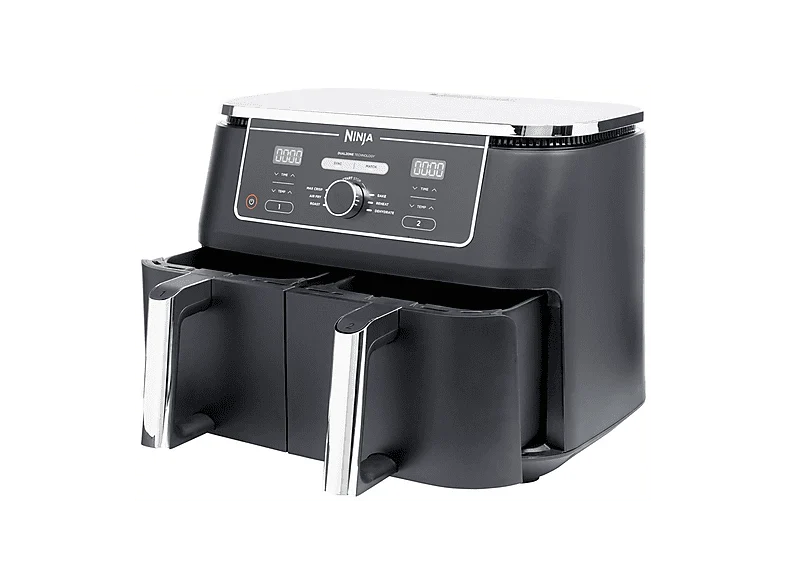 Ninja Dubbele Airfryer XXL - 9.5 Liter - 2020 Model - Dual Zone Technologie - AF400EU