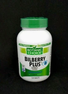 Botanic Choice Bilberry Plus, 120.0 ea