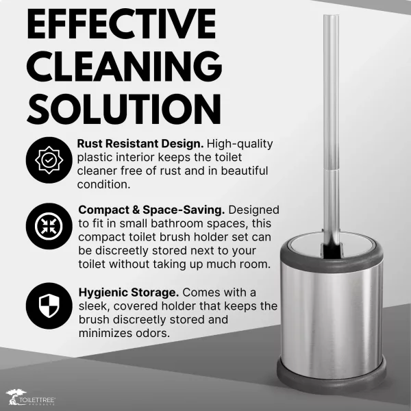 Toilet Brush with Lid